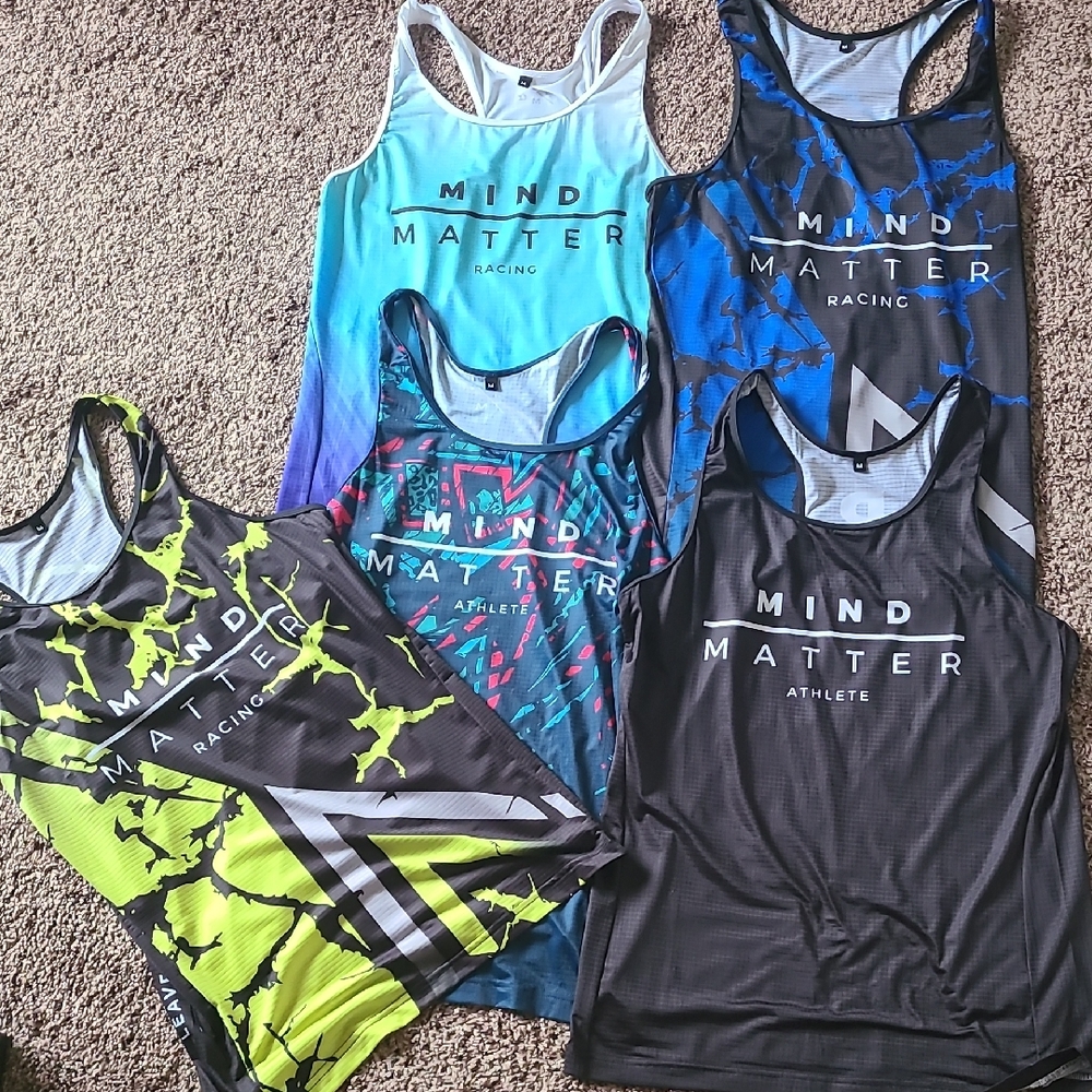 Mind Over Matter Athletic Tank Tops